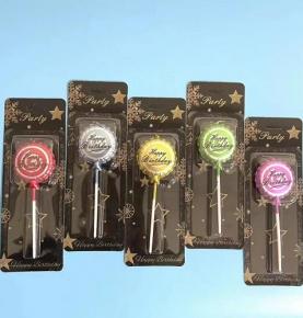 Candy English Lollipop Candle