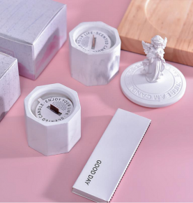 Gypsum Cup Scented Candle
