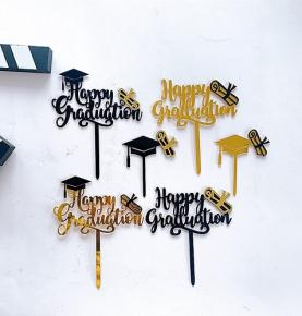Acrylic Graduation Cake Topper